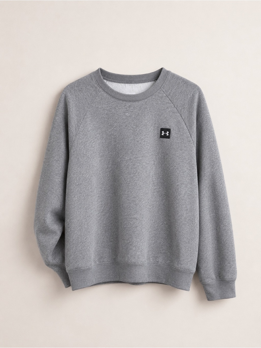 Under Armour Men's/Unisex Loose Rival Fleece Crewneck Sweatshirt - Grey size M